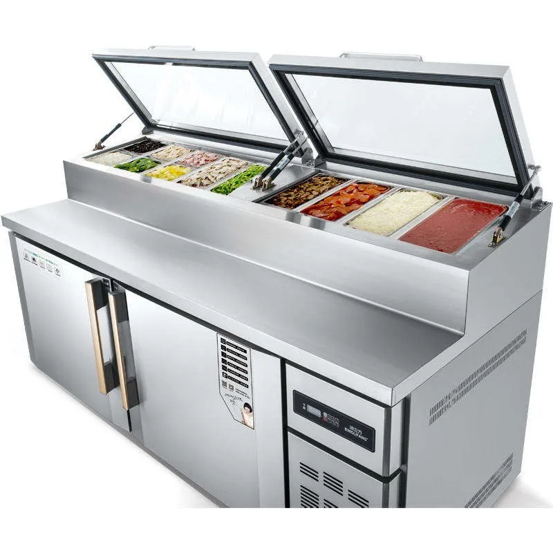 Commercial Stainless Steel Air-Cooling Ice Table